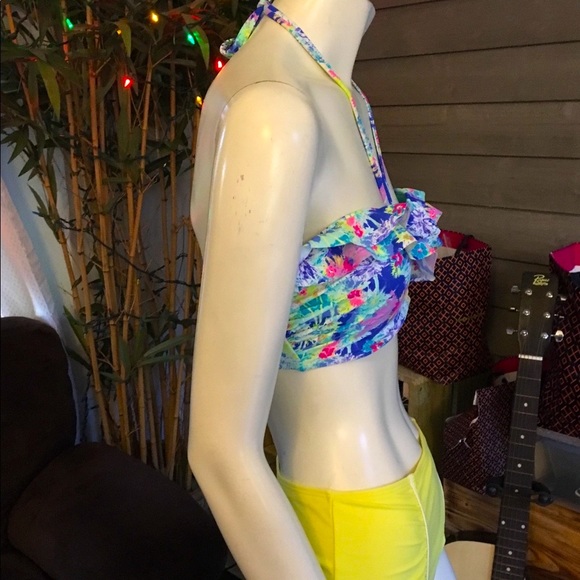 Victoria’s Secret Multi-Colored Bikini Top L NWOT - Picture 3 of 6